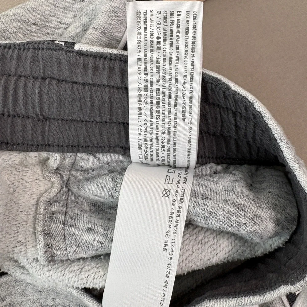 Abercrombie & Fitch Jogger Pants Men Small Heather Gray Soft A&F Fleece Active